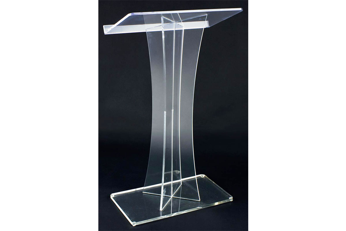 acrylic podium and fabrication services in uae